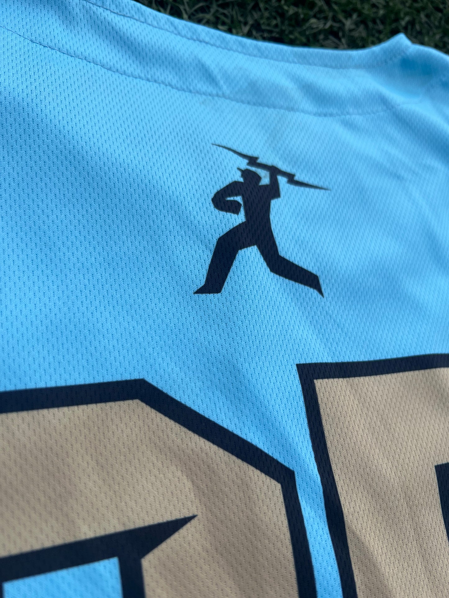 Adult True Blue ThunderBolts Replica Jersey