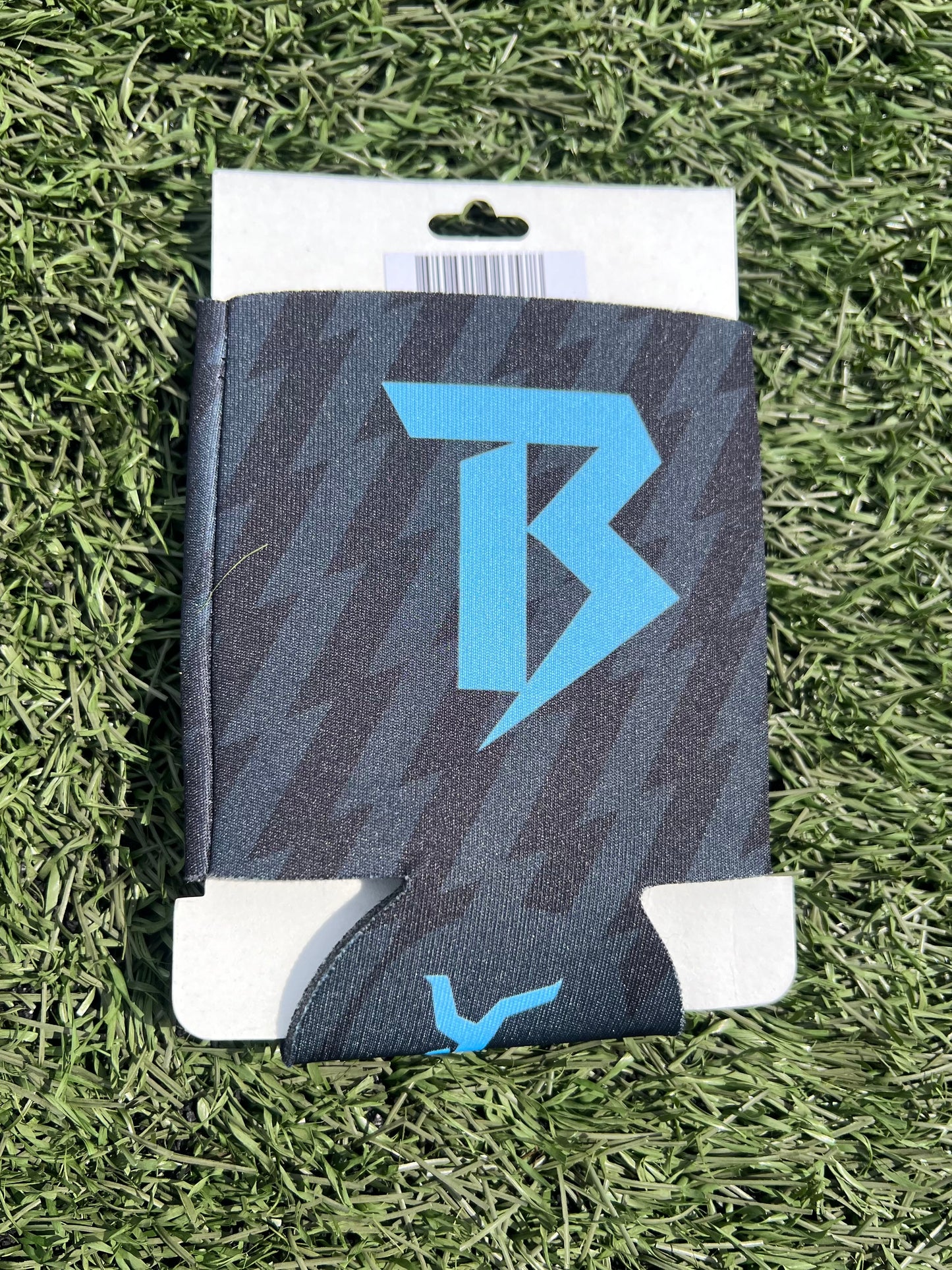 12oz Black Bolts Can Koozie