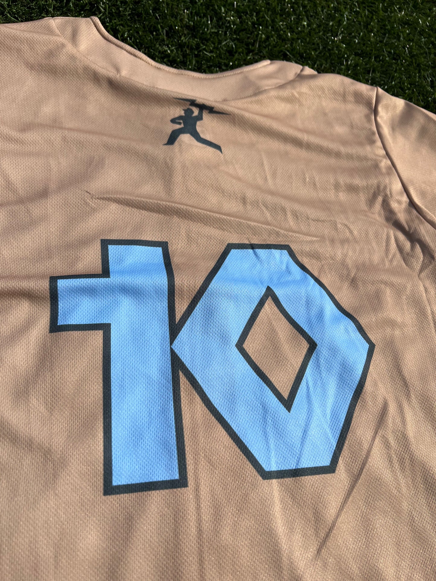 Adult Workman Brown Jersey