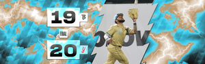 ThunderBolts lose big lead and drop series in wild game