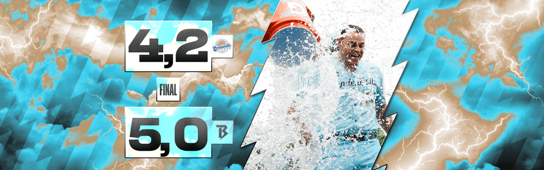 Bolts Get Walk-Off Win as Part of Doubleheader Split