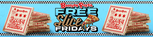 Firework Fridays get serious with our brand-new Beggars Pizza Free Slice Friday Ticket Deal