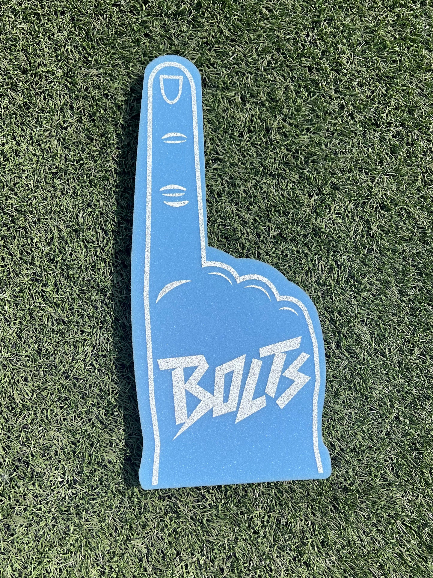 Blue Foam Finger
