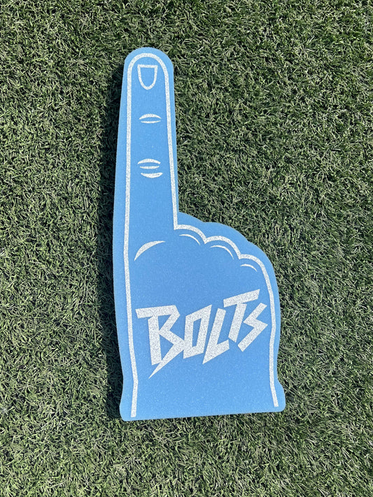 Blue Foam Finger