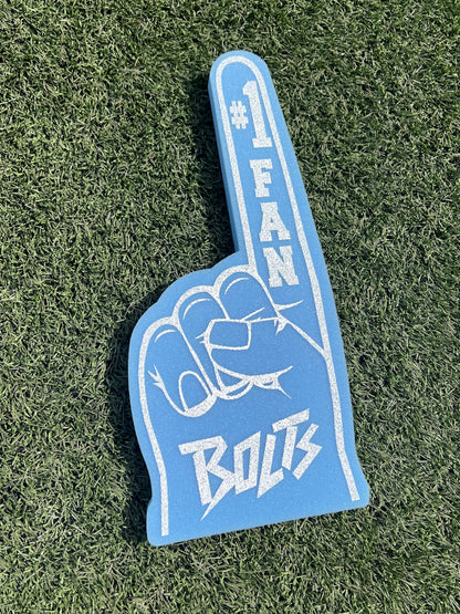 Blue Foam Finger