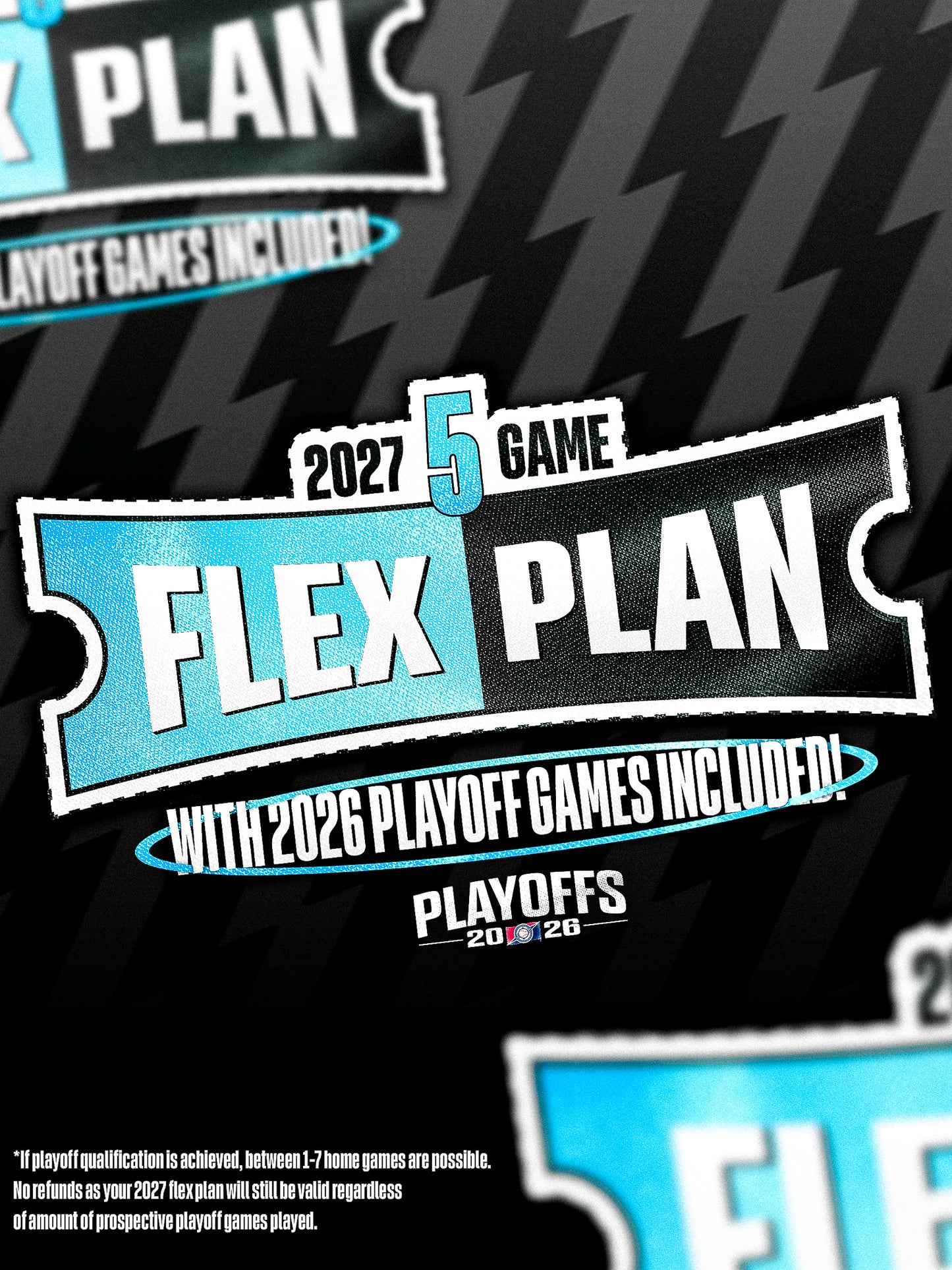 2027 5-Game Flex Plan (Prospective 2026 Playoffs Included!)