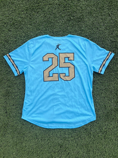 Adult True Blue ThunderBolts Replica Jersey