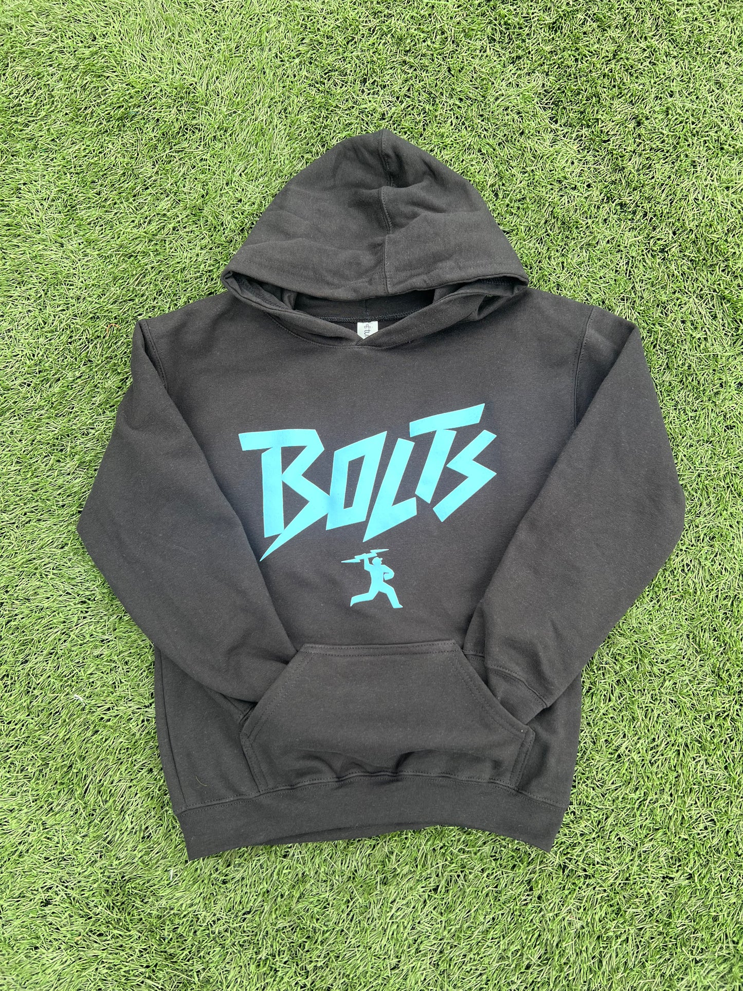 Boltman Kids Black Hoodie