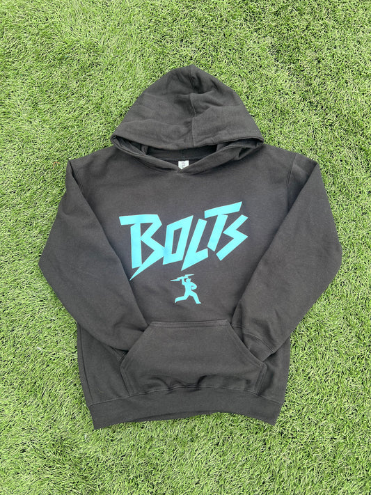 Boltman Kids Black Hoodie