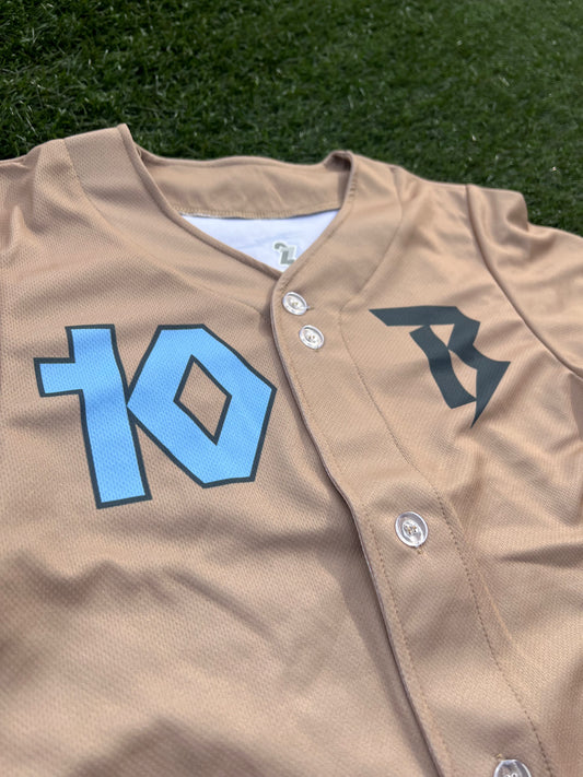 Adult Workman Brown Jersey