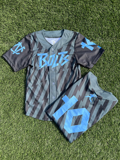Youth Black Bolts Jerseys