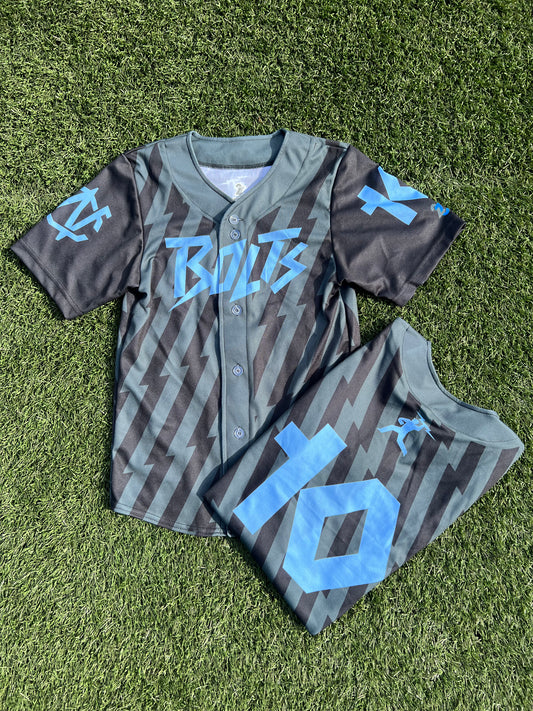 Youth Black Bolts Jerseys
