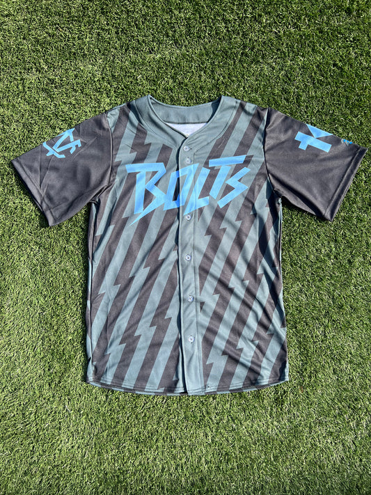 Adult Black Bolts Jersey