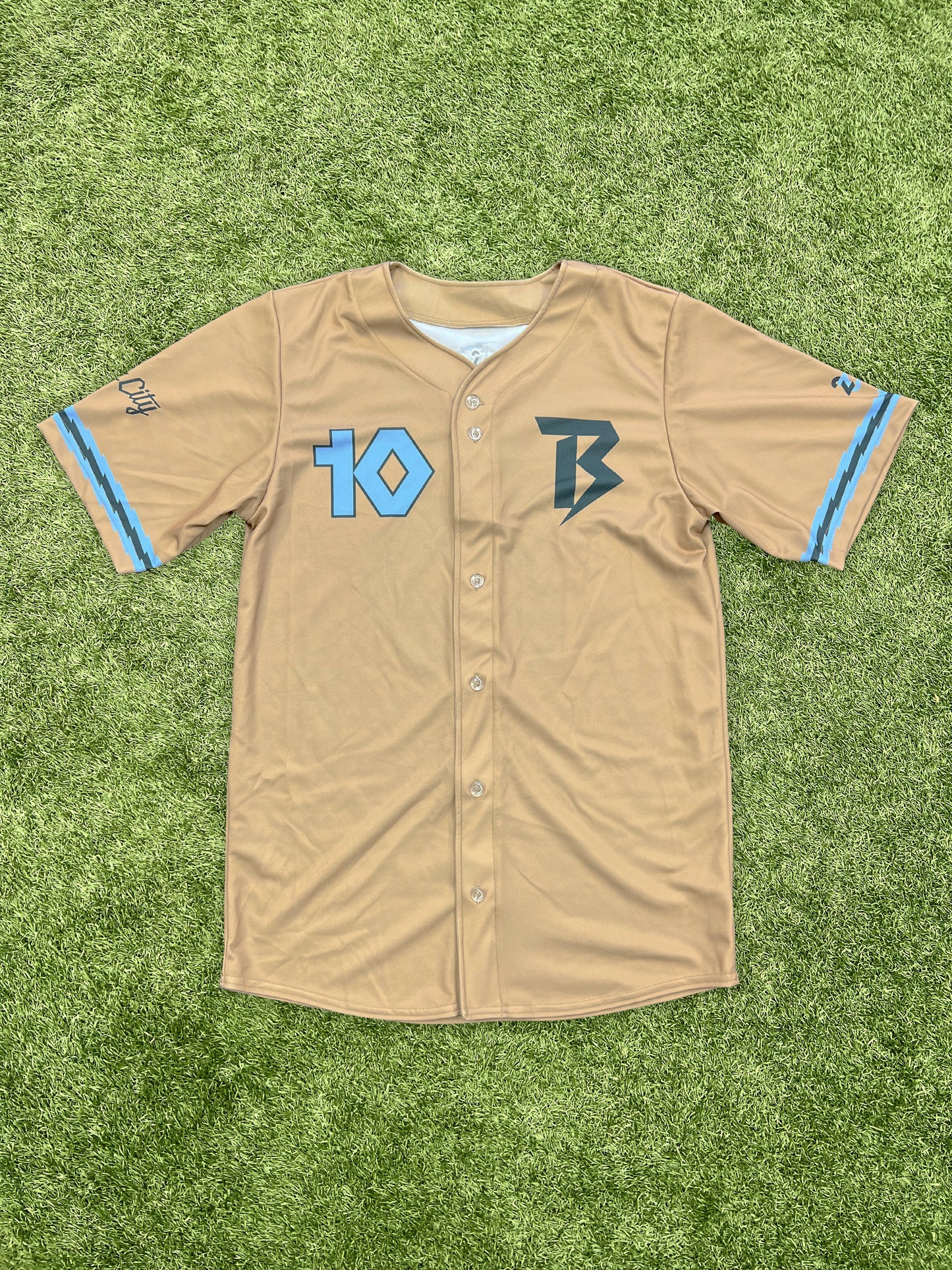 Adult Workman Brown Jersey