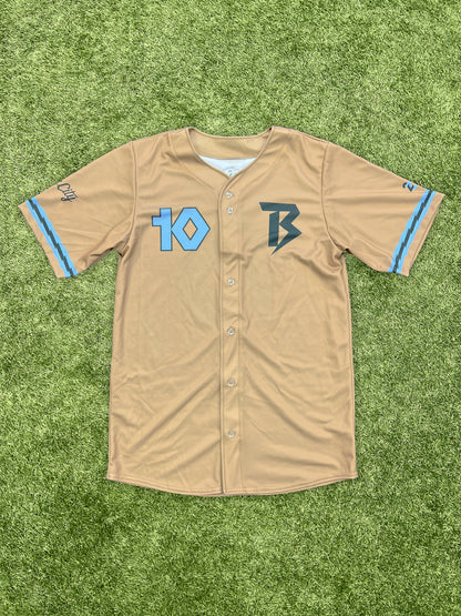 Adult Workman Brown Jersey