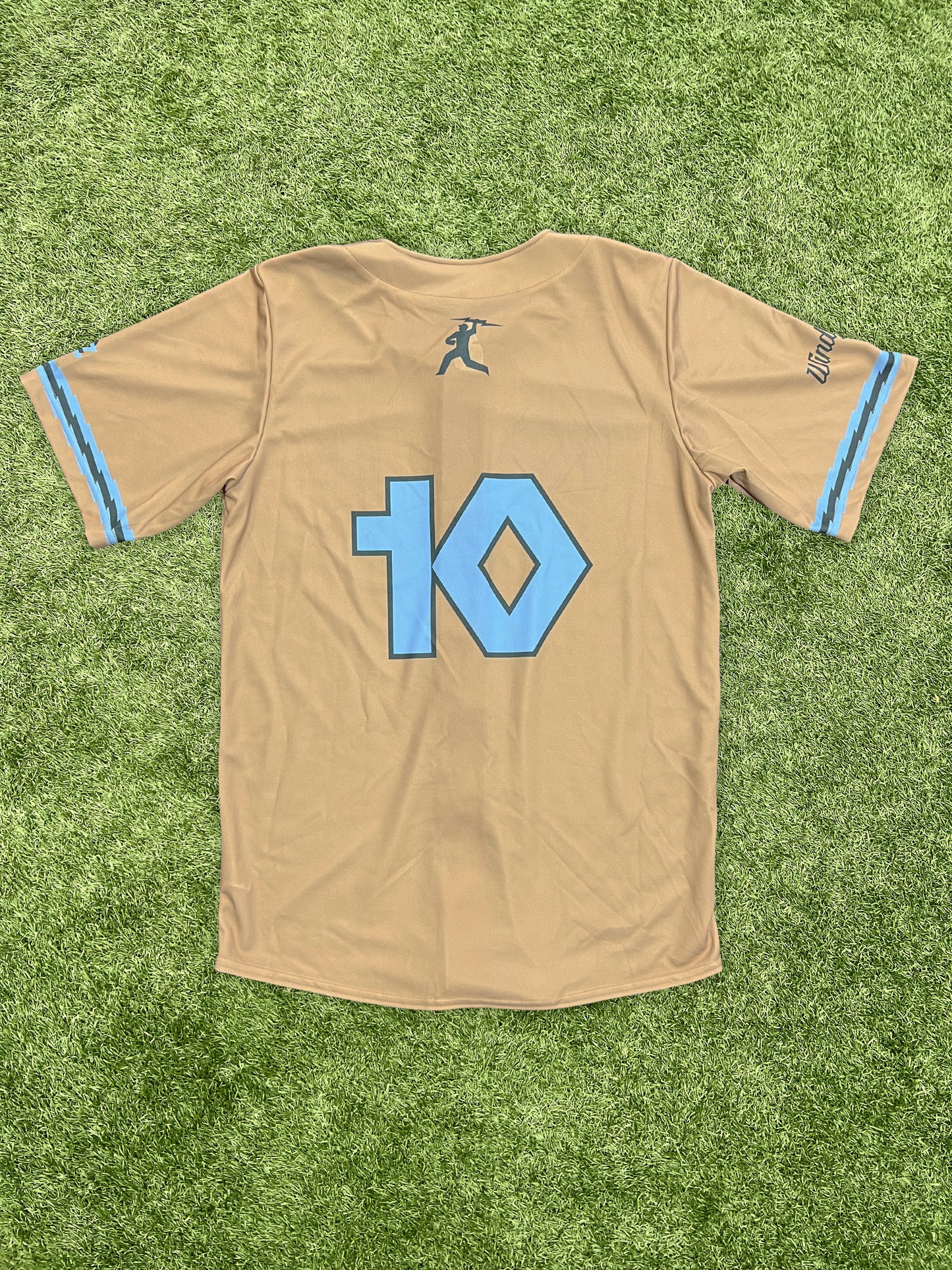 Adult Workman Brown Jersey