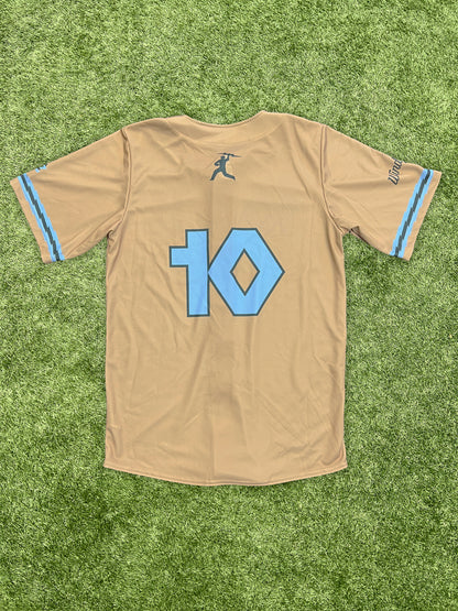 Adult Workman Brown Jersey